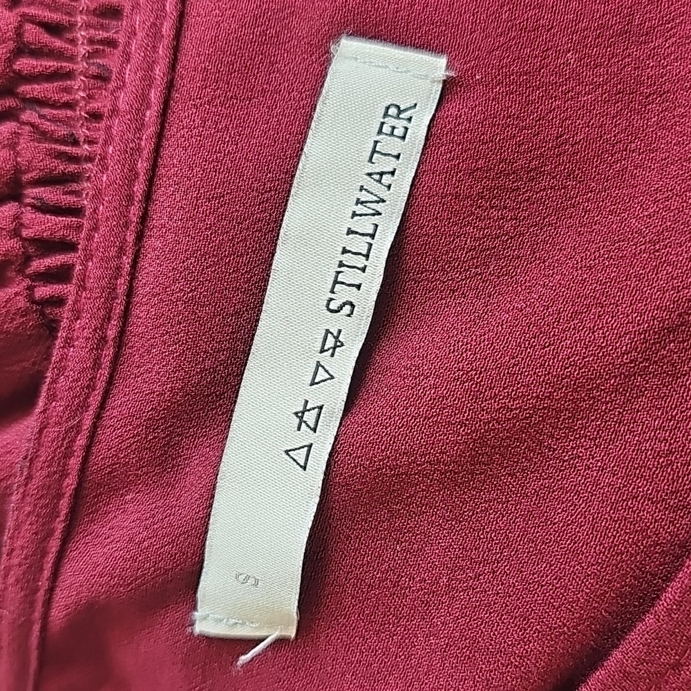 Stillwater the Wilder Maxi Dress in Garnet Size Small - Picture 8 of 10